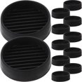 thumbnail image 2 of 12 Pcs Coupelles de Roulettes pour Meubles Coupelles de Roulettes pour Pieds de Table Arrêts de Roues de Meubles Roulants, 2 of 3
