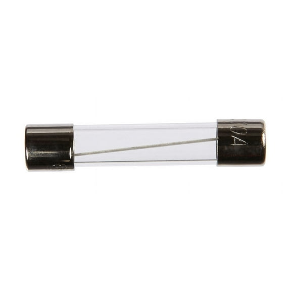 Jandorf 60637 AGC Fast Acting Glass Tube Fuse, 10 Amp, 1/4" x 1-1/4"
