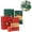 green&red, variant on YiFudd Pop-Up Explosion Gift Box, 8.25 x 4.32 x 4.72 In, Cardboard, 10 Count