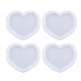 thumbnail image 1 of Juego de moldes de resina, moldes de silicona para moldes de resina epoxi para fundición de resina, molde epoxi para manualidades de resina, tapetes para tazas, decoración del hogar(Blanco)(, 1 of 5