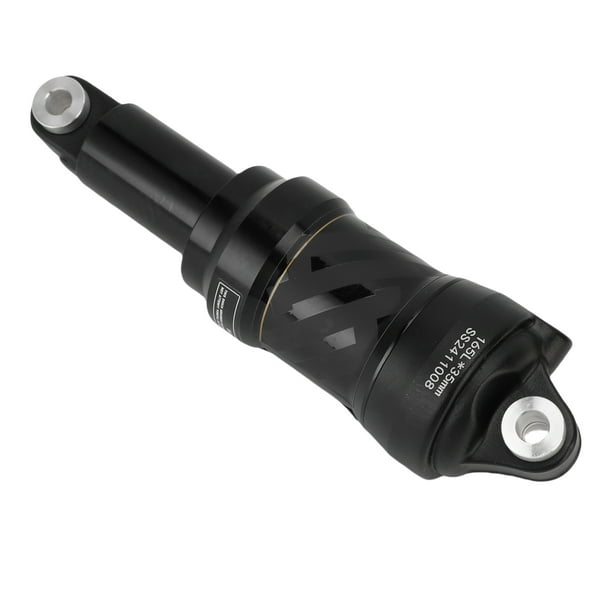 Bicicleta Choque Trasero Presión de Aire de Aire Trasero Amortiguador Trasero Suspensión Trasera Aleación de Aluminio de Aluminio 165 mm Ligero para Bicicletas de Montaña
