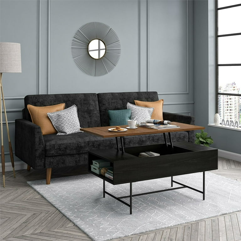 Columbiana Lift Top Sled Coffee Table with Storage