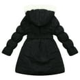 thumbnail image 2 of Richie House Girls' Padding Jacket with Hood and Fake Fur Lining RH1342-C-4/5, 2 of 7