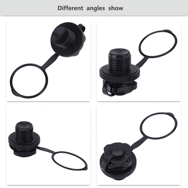 LAFGUR 2pcs Replacement Screw Air Valve for Inflatable Rubber Dinghy Raft Pool Boat, Inflatable Raft Valve, Inflatable Boat Accessory
