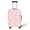 Daisy Pattern Design, variant on HELLHERO Polyester Spandex Luggage Cover for Airport Anti-scuff Dustproof Suitcase Sleeve Anti-fading Suitcase Cover Protector, Rabbit Flowers