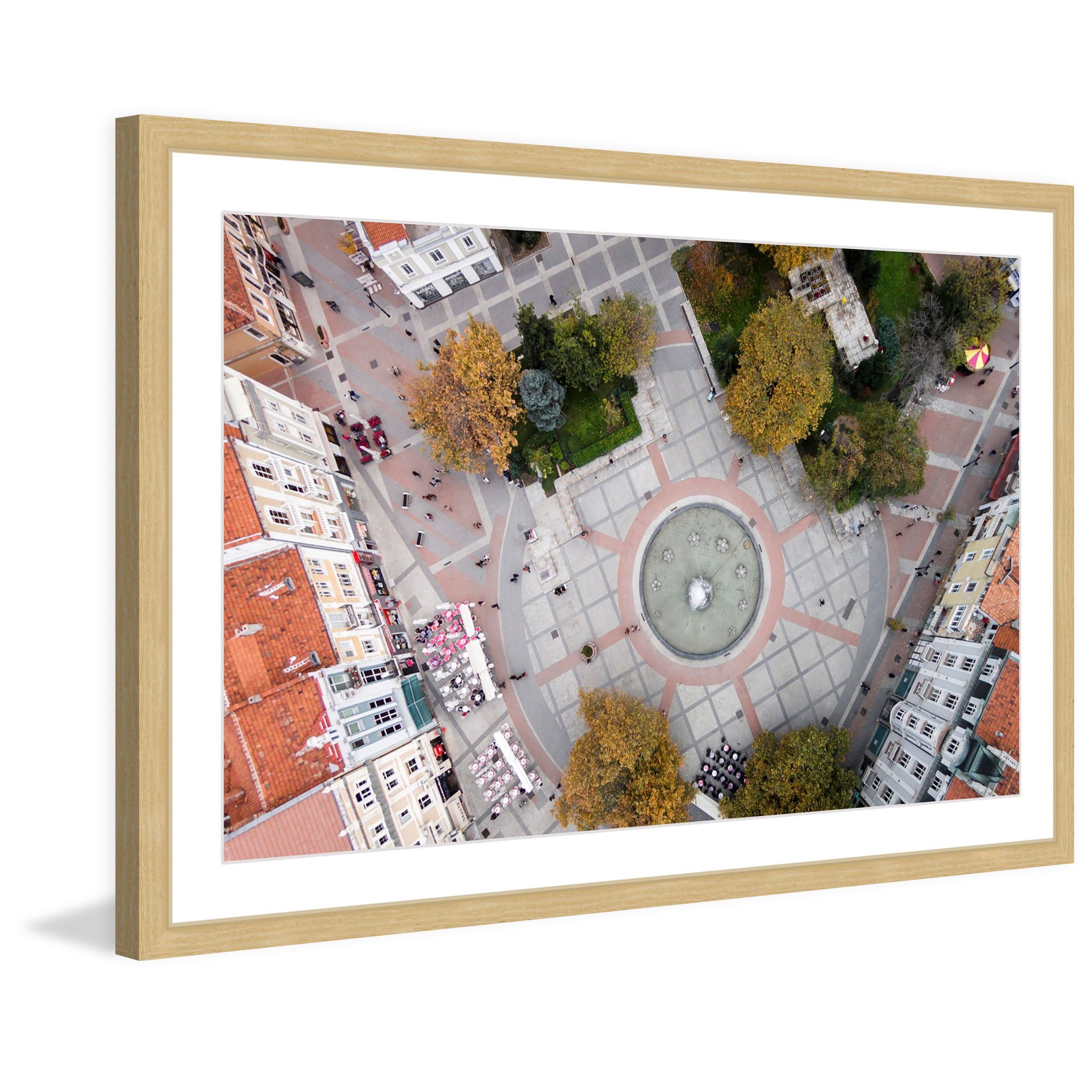 Marmont Hill "Quad View" By Karolis Janulis Framed Painting Art Print, 30.0" x 1.5"