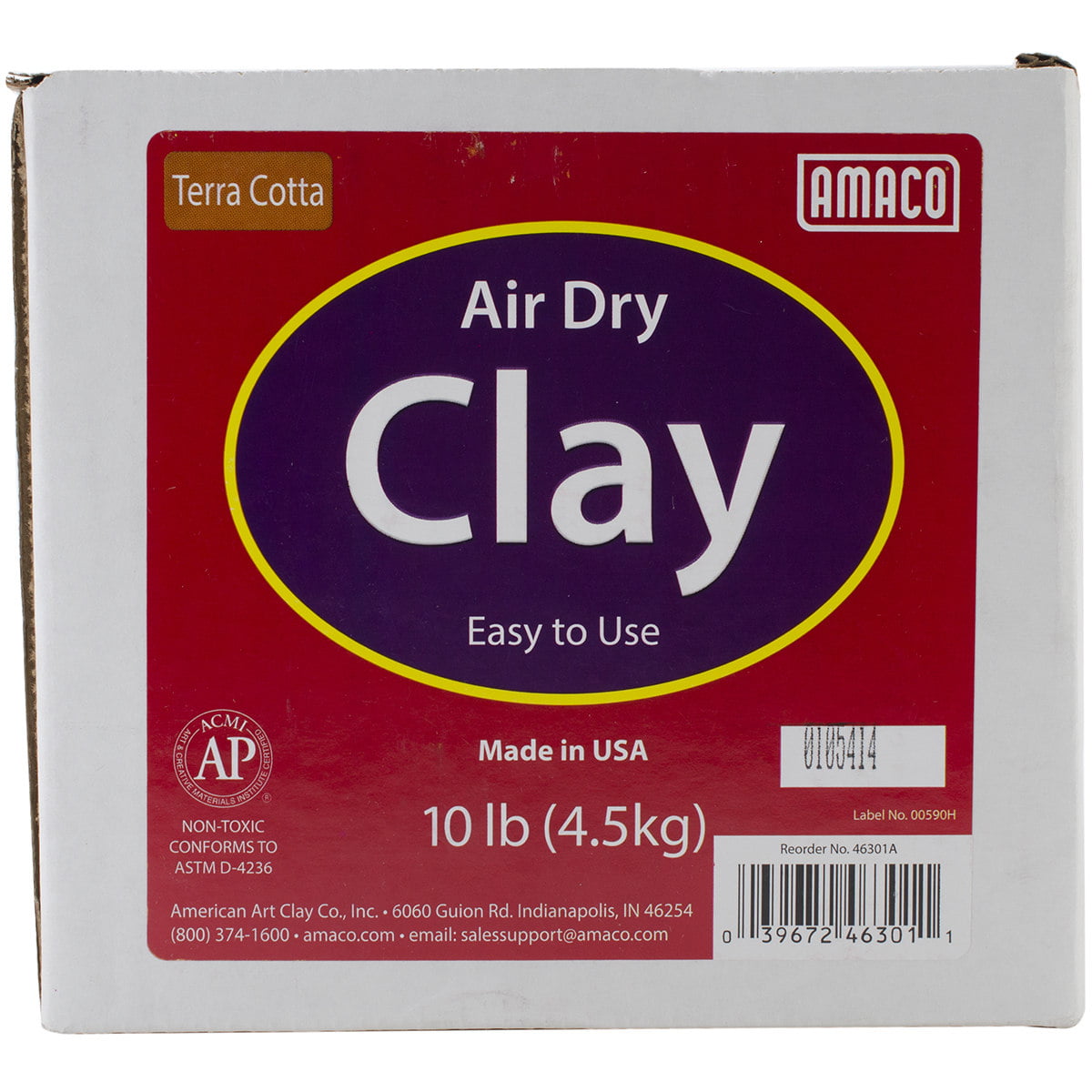Air Dry Clay Terra Cotta – 10 lb