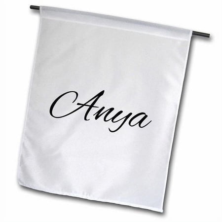 3dRose Anya  Word for Mom in Hungarian  Mother in Different Languages Hungary Polyester 1 6   x 1  Garden Flag