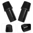 thumbnail image 2 of 2 Pcs Embout Fileté en Plastique Remplacement de Poignée de Poteau Adaptateur pour Balai Type Allemand, 2 of 8