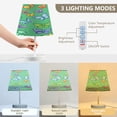 thumbnail image 3 of Ryvnso LED Bedside Table Lamp Butterflies on Green Bedroom Desk Lamps Nightstand Lampshade S, 3 of 7