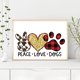 thumbnail image 1 of Cuadros Decorativos Pintura de diamante artesanal, mosaico redondo completo, imagen hecha a mano de amor dulce, decoración del hogar Ndcxsfigh Nuevos Originales, 1 of 5