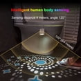 thumbnail image 3 of Rechargeable Toilet Light Sensor Light Toilet RGB Mood Light Smart Night Light Body Sensor + Light Sensor 500mAh Battery, 3 of 6