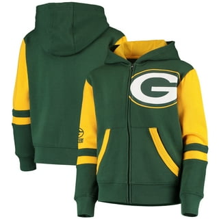 Green Bay Packers Toddler Fan Gear Primary Logo Pullover Hoodie - Green