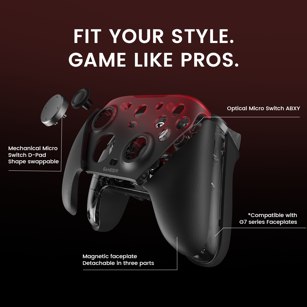 GameSir G7 Pro Wired Controller, White photo 7