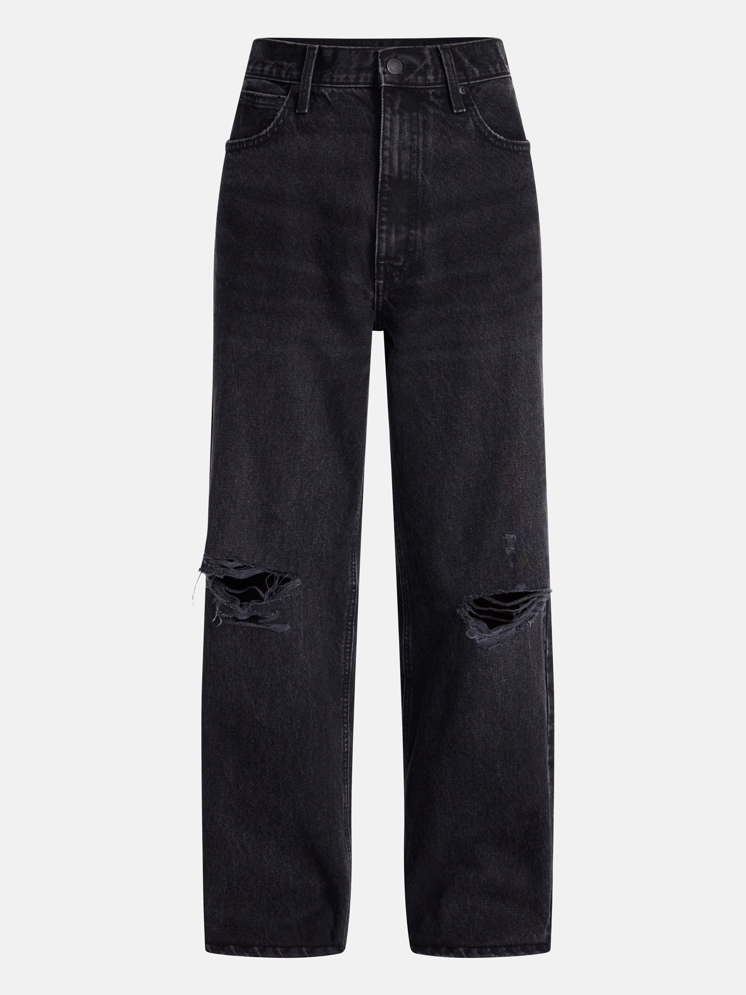 No Boundaries Distressed Baggy Jeans, Men's 28x32-42x32