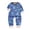 Blue, variant on HIPYLO Pajamas for Boys Size 10-12 Kids Onesie Pajamas Newborn Boy Clothes Size 4t Boys Clothes Fleece Sleepers Baby Bodysuit Teen Robe, Blue 4-5 Years