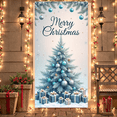 thumbnail image 5 of Decorative Design Christmas Gift Banner Festive Bow Holiday Background for Christmas Party Celebration Event Decoration, 5 of 9