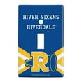 thumbnail image 1 of Riverdale River Vixens Cheer Logo Plastic Wall Decor Toggle Light Switch Plate Cover, 1 of 4