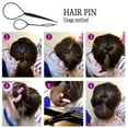 thumbnail image 6 of Teissuly Hair Braiding Tools 7 Piece Set Comb Hair Band Ball Artifact, 6 of 9