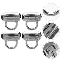 FRCOLOR 4 PCS Luggage Suitcase Locks with Keys Die Cast Buckle Baby