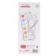 thumbnail image 4 of Paint with Water Books 20 Patterns Interesting Educational DIY Coloring 19x8cm Portable Watercolor Book for Toy Type3, 4 of 4