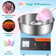 Commercial Cotton Candy Machine - 1000W Electric Cotton Candy Maker with 3500RPM Motor, Stainless Steel Bowl, Perfect for Home, Parties, Carnivals & Events (Blue)