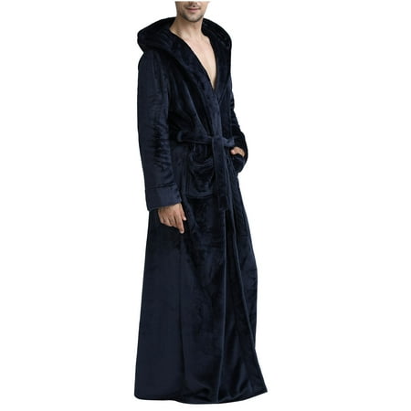 

JeashCHAT Plus Size Lingerie for Women Winter Warm Nightgown Couple Bathrobe Men And Women Autumn And Winter Nightgown