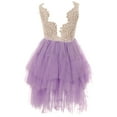 thumbnail image 2 of Big Girl Kids Sleeveless Floral Lace Tulle Summer Flower Girls Dress Lilac 8 3XL 900447 BNY Corner, 2 of 2