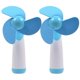 thumbnail image 1 of Mini Handheld Fan Personal Fan Battery Soft Foam Blades Powered, 1 of 5