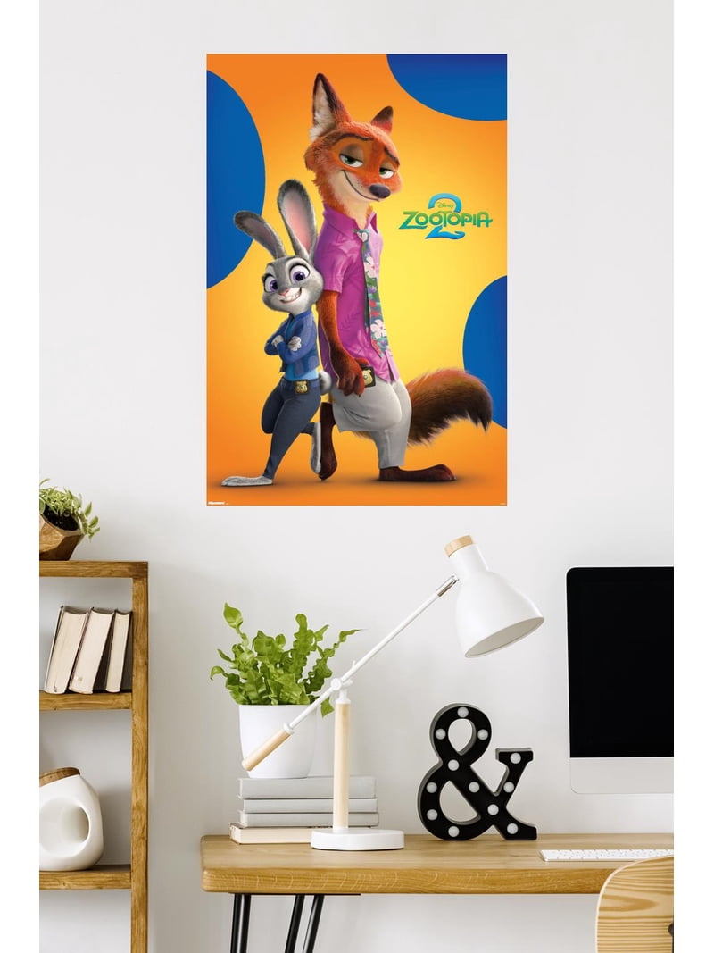 Disney Zootopia 2 (2025) - Nick & Judy Wall Poster, 22.375
