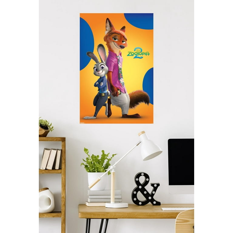 Disney Zootopia 2 (2025) - Nick & Judy Wall Poster, 22.375
