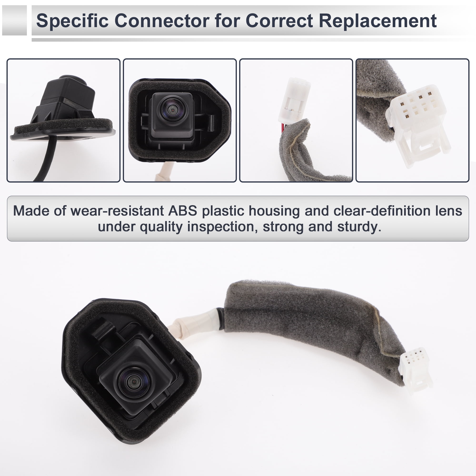 Unique Bargains License Plate Rear Camera for Nissan Altima 2013 Park Assist Rear Camera