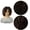 Brown, variant on Retro Dreadlocked Short Curly Hair Wig for Women - Comfortable Twisted Braids Cosplay Hairpiece