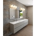thumbnail image 3 of 3 Light Bath Vanity In Modern Style-7.75 Inches Tall And 23 Inches Wide-Brushed Nickel Finish Z-Lite 1937-3V-Bn, 3 of 7