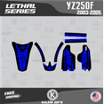 thumbnail image 4 of Kalair GFX Graphics Kit for Yamaha YZ250F (2003-2005) Lethal Series, 4 of 5