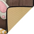thumbnail image 6 of SKYSONIC Easter Bunny Eggs Kitchen Rug Non-Slip Bath Rug Doormats Anti Fatigue Runner Comfort Floor Mat 39 x 20 Inch, 6 of 7
