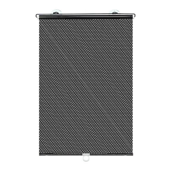 Store de Fenêtre Rétractable à Ventouse, Rideau en PVC Bloquant la Lumière pour Voiture/maison