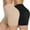 Black/Beige 2pk, variant on MANIFIQUE 2 Pack Seamless Shaping Boyshorts Panties for Women Shapewear Slip Shorts Under Dress