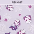 thumbnail image 4 of Marvel Spidey and His Amazing Friends Baby Girls' 2-Piece Tee and Bike Shorts Set Lilac Ghost Spider, 4 of 7