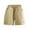Khaki, variant on ZACPNCV Boys Shorts Girls Elastic Waist Solid Color Wide Leg Knee Length Shorts for Kids Summer Sport Bermuda Shorts for Girls Gray 4-5 Years