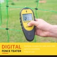 thumbnail image 4 of TFixol 200-15000V Ranch Clôture Affichage Numérique Voltege Courant Direction Testeur de Ferme Électronique Fence Fault Finder Courant Direction Mesure LCD Rétroéclairage Affichage avec Sac de Rangement, 4 of 7