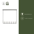 thumbnail image 2 of LP309007NBCG-Kuzco Lighting-Revolve - 7 Light Linear Pendant-Natural Brass Finish, 2 of 7