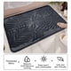 thumbnail image 5 of Juego de Alfombrillas de Baño Gris Oscuro, Absorbentes de Agua y con Base Antideslizante, Superabsorbentes y de Secado Rápido, Ideales para Decoración Contemporánea, para Duchas y Baños, 40 X 60 Cm,, 5 of 6