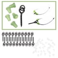 thumbnail image 2 of 60 unids/set Sunnimix anzuelo de pesca Stop Beads Ronnie pesca 20 piezas Boilie cebo tornillos bloque pesca cebo Tapón Blanco, 2 of 7