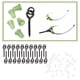 thumbnail image 2 of Tornillo de pesca Ronnie Fishing, 2 unidades, tapón para boilies de anzuelo de 13 mm, anzuelo de manivela de pesca Blanco, 2 of 8