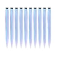 thumbnail image 4 of Xiao Hua Clip on Curling Wig 21.6 × 1.3in, Purple&Blue Ear Side Hair Expansion, 20 pieces, with detachable clip, used for hair extensions and adjustable hairstyles, 4 of 4