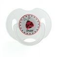thumbnail image 2 of Personalized Name Red Ladybug Pacifier Clip, 2 of 2