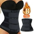 thumbnail image 6 of Lilvigor Neoprene Sauna Waist Trainer Corset Sweat Belt for Women Weight Loss Compression Trimmer Workout Fitness Body Shaper, 6 of 6