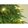 thumbnail image 5 of 7ft Luxury Real Feel Forest Fir Slim Christmas Tree Pre-lit with Dual Color LEDs (Pre-lit 6ft), 5 of 5