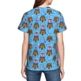 thumbnail image 7 of Wukai Cute Puppy Youth Unisex Short Sleeve T-Shirt for Boys, Girls, Teens, and Kids-X-Small, 7 of 7